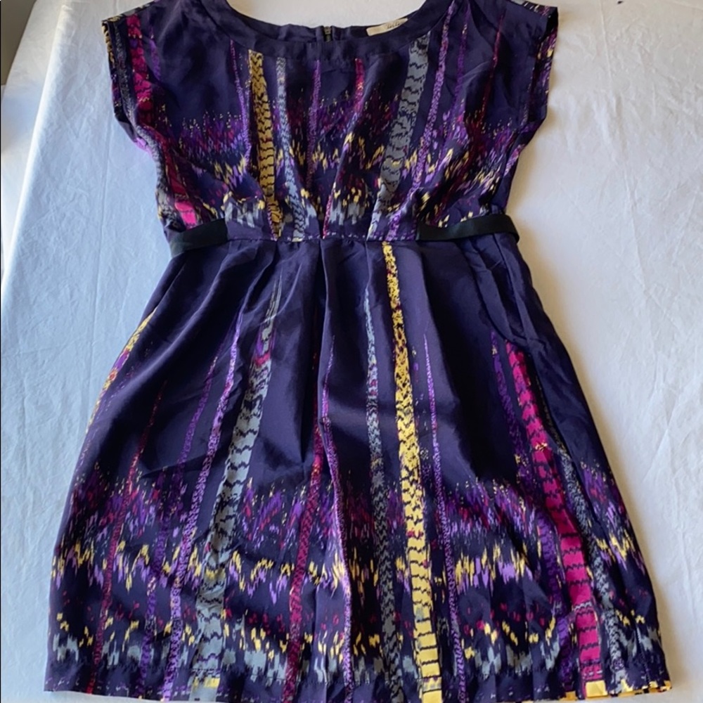 BeBop Junior dress Medium purple pattern